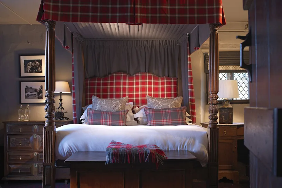 The Lygon Arms The Lygon Arms' King Charles Suite.