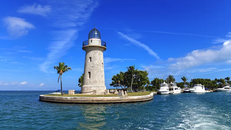 Boca Chita Lighthouse in Biscayne National Park, Florida