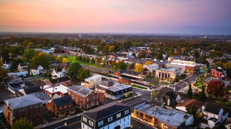 Between Philly And Allentown Is Pennsylvania’s Friendly Suburb With A Walkable Downtown