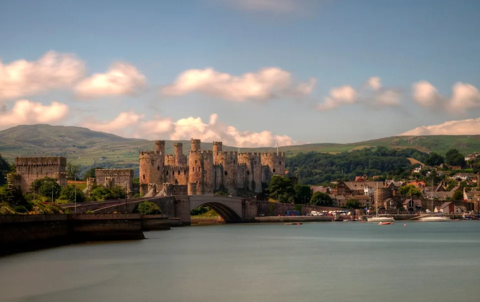 Conwy castle, north wales