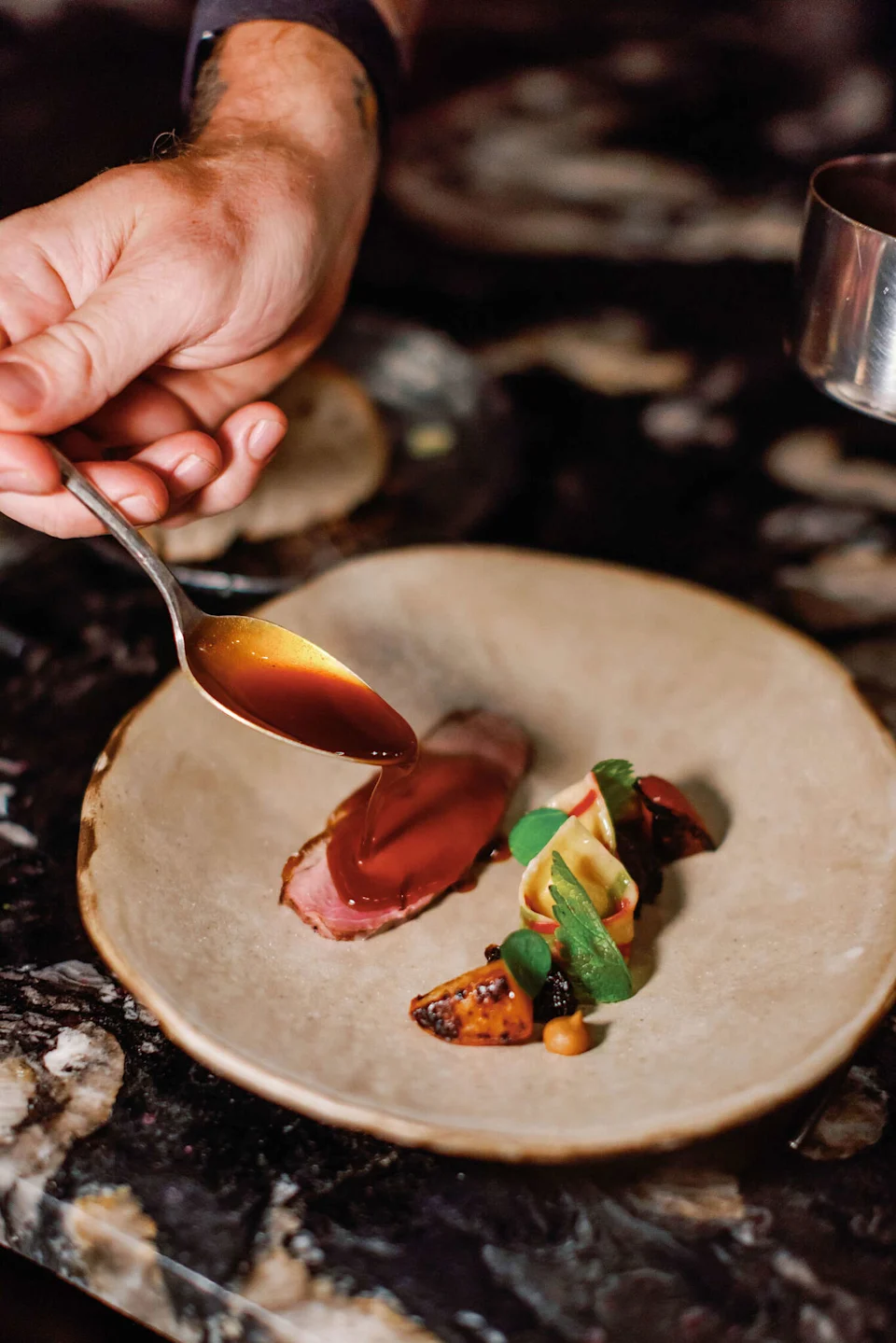 Many dishes at Pasta | Bar are sauced tableside. (PROVIDED BY SARAH BLOCK PHOTOGRAPHY)