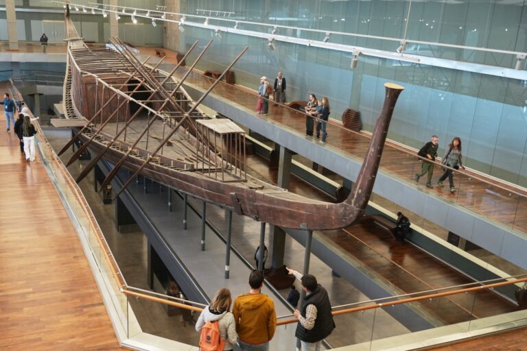 Ancient Egyptian pharaoh’s boat reassembled in real time at Grand Egyptian Museum
