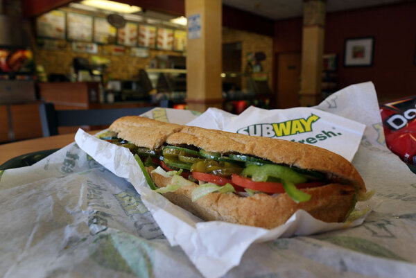 subway footlong sandwich