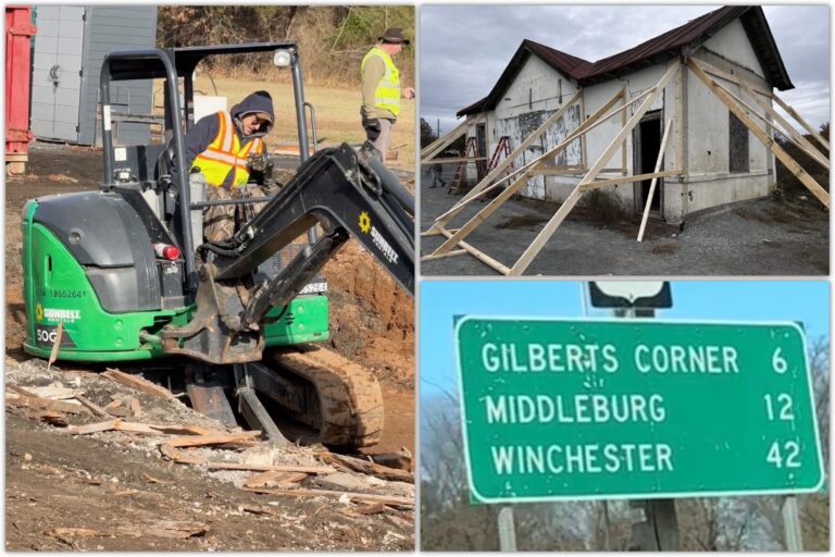 At Loudoun County crossroads, 98-year-old Gilberts Corner gas station torn down