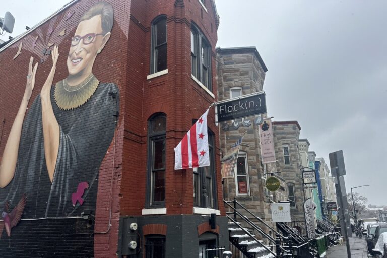 Gavel to come down on iconic U Street building with RBG mural