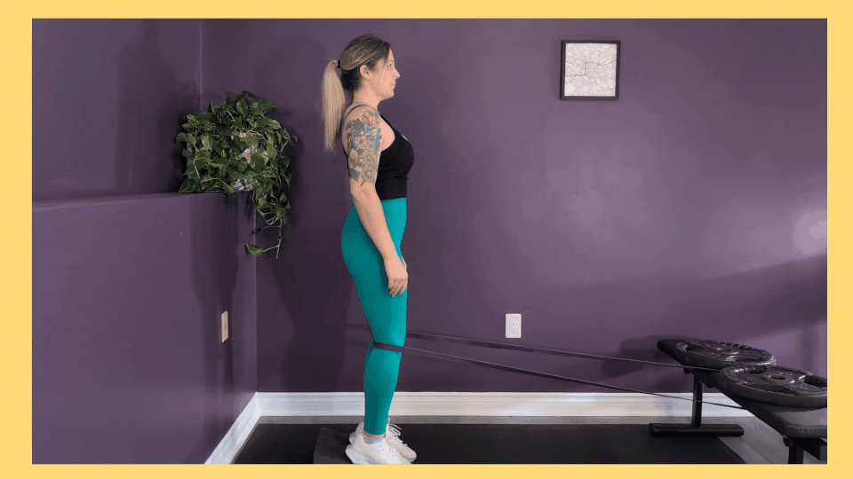 Work your glutes, hamstrings and quads with this squat variation. 