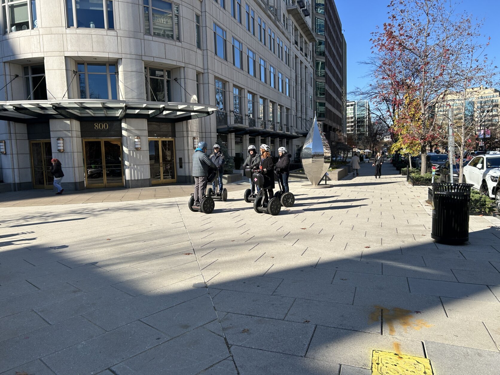 segways on tour ride away