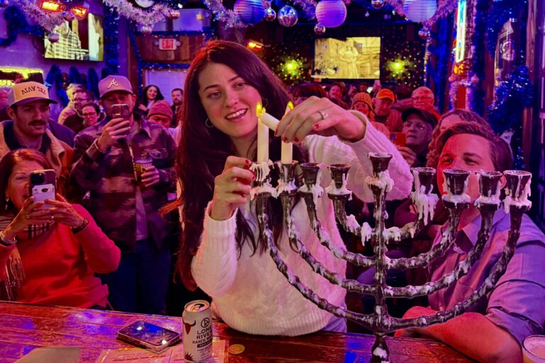 Festival of lights shine bright inside Hanukkah pop-up bar in DC’s Shaw neighborhood