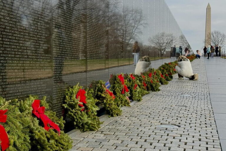 Wreaths Across America visits DC’s War Memorials