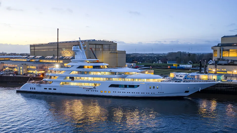 Lurssen 'Boardwalk' superyacht exterior