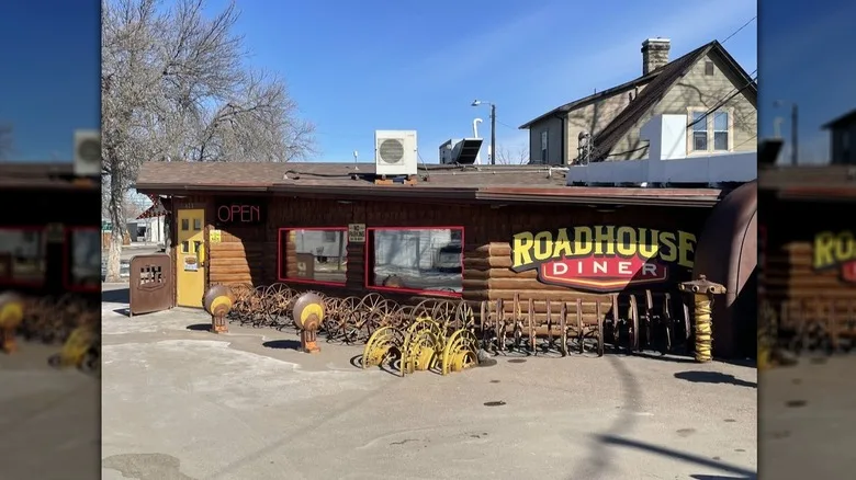 Exterior of Roadhouse Diner