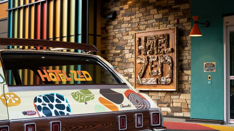 A picture of the exterior of Hotel Zed