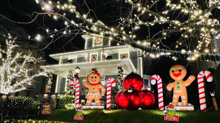 A Tucked-Away Brooklyn Neighborhood Is Famous Citywide For Its Dazzling Holiday Decorations