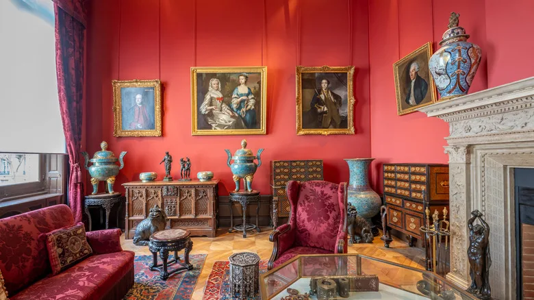 The smoking room of the Jacquemart-André Museum in Paris