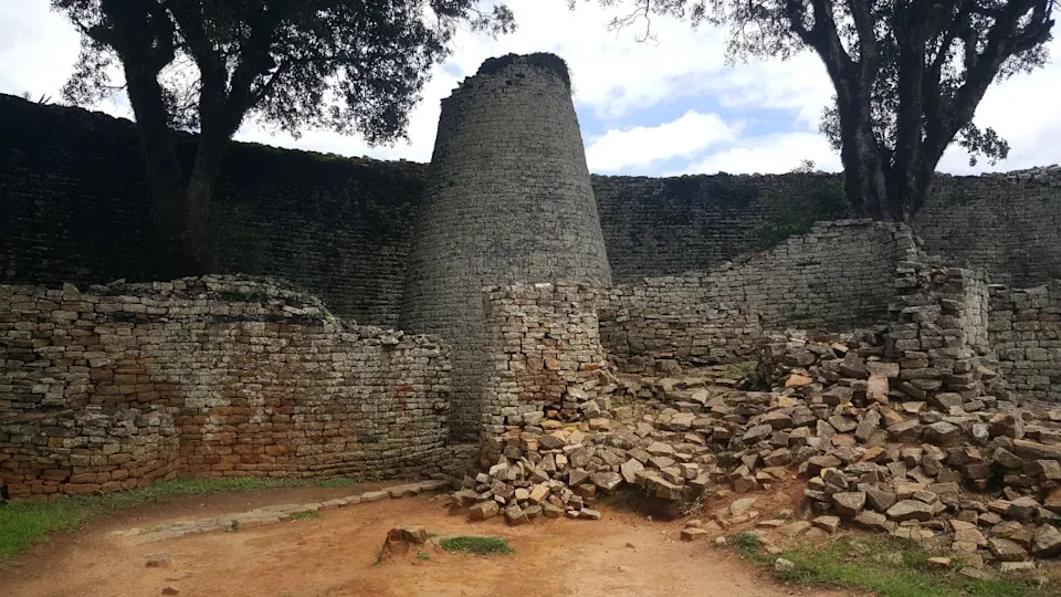 The ruins of Great Zimbabwe