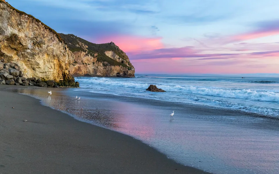 This is a photo taken at Avila Beach, California.