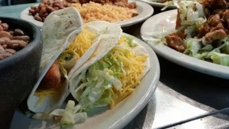 A plate of food from Connie's Mexico Cafe