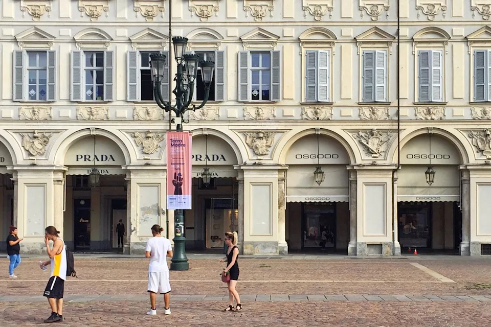 Laura Itzkowitz/Travel + Leisure Exterior of high-end stores.
