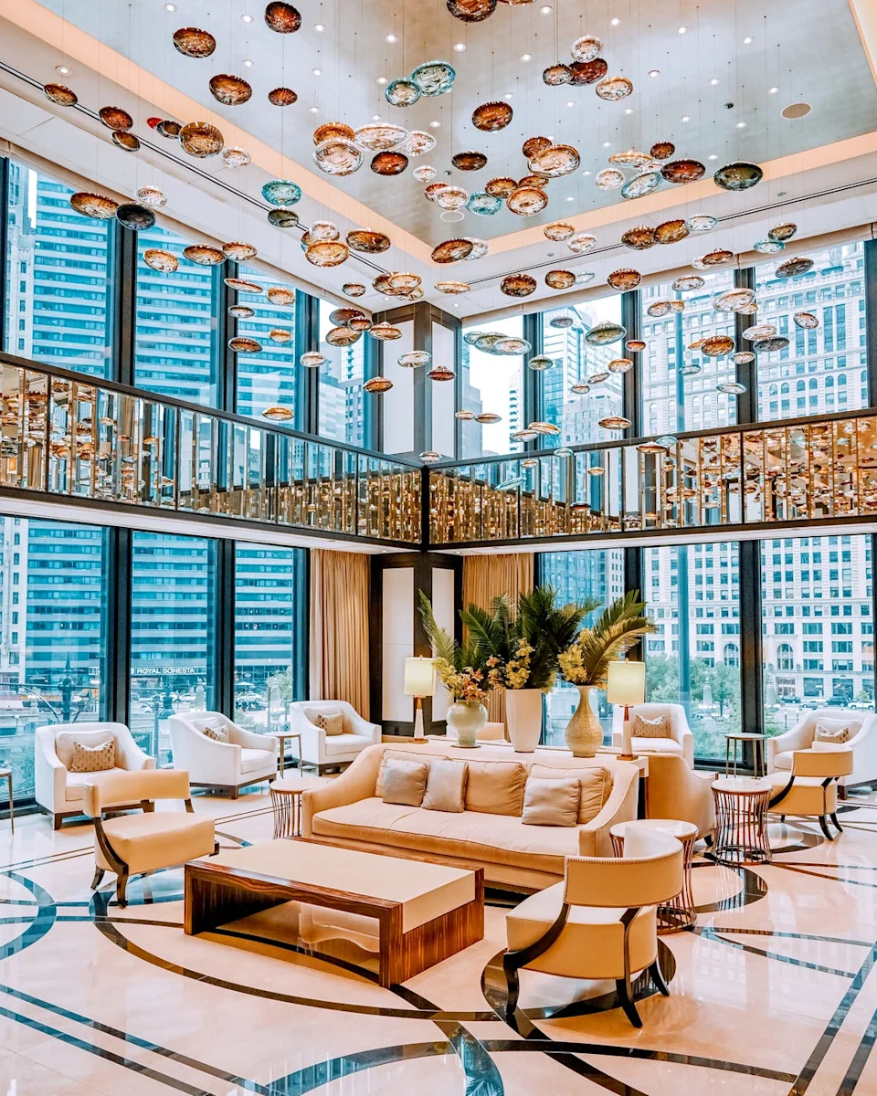 the langham chicago lobby