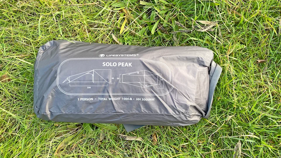 Lifesystems Solo Peak Tent - packed