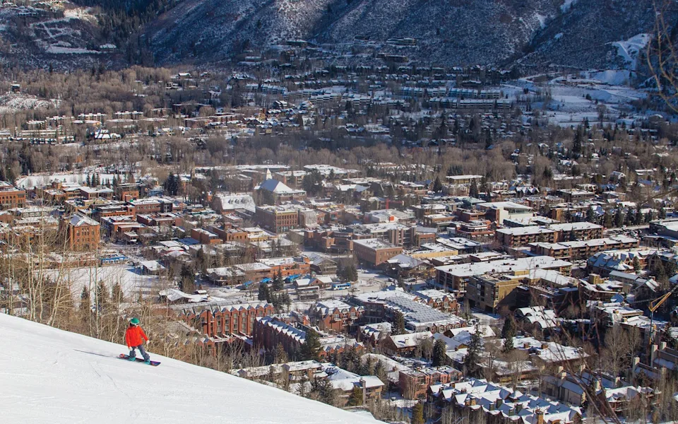 Aspen ski resort, Colorado, USA