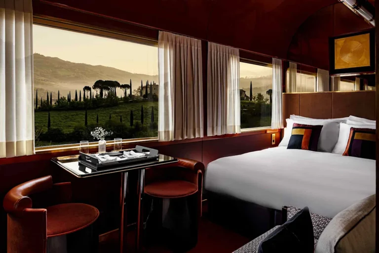 You Can Now Take a Golf-Themed Luxury Train Through Italy With Michelin-Starred Dining and Tuscan Fairways