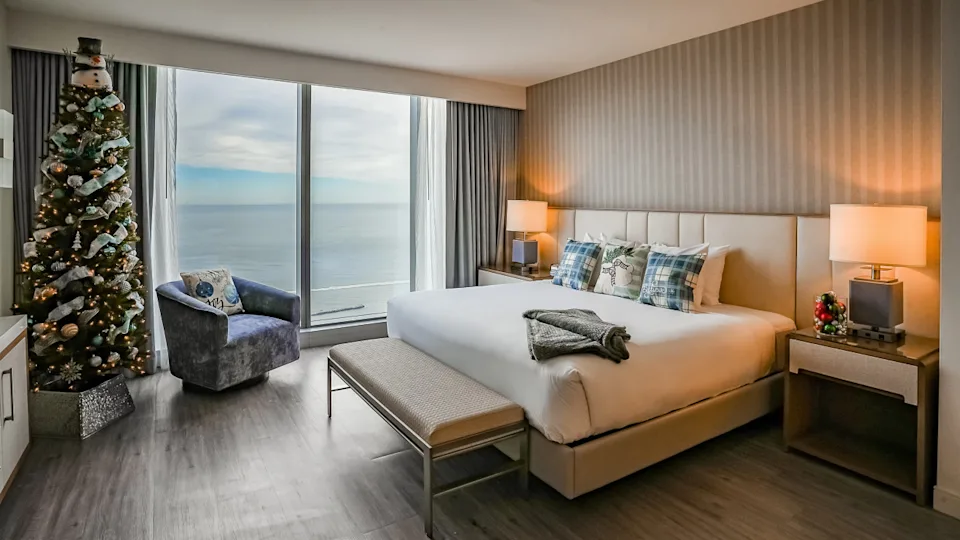 A holiday themed suite at the Ocean Casino Resort in Atl