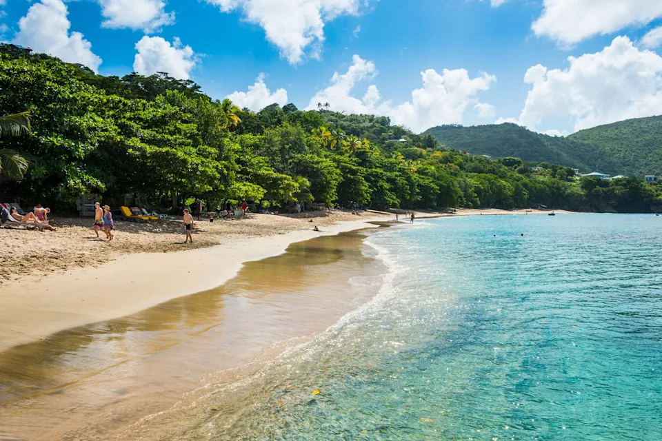 Michael Runkel / Getty Images Princess Margaret Beach on Bequia Island.