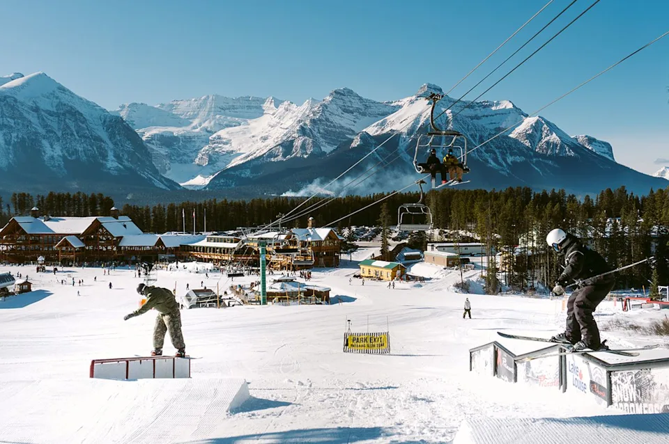 Sam Louise The Lake Louise Ski Resort.