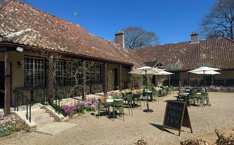 La Hougue Bie Tea Rooms; Jersey restaurants