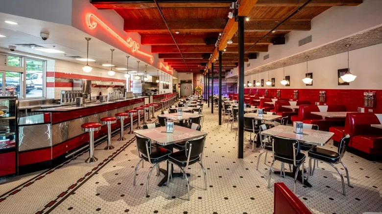 Interior of Elliston Place Soda Shop