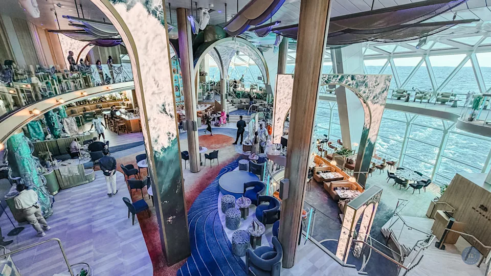 bazaar lounge space on celebrity xcel