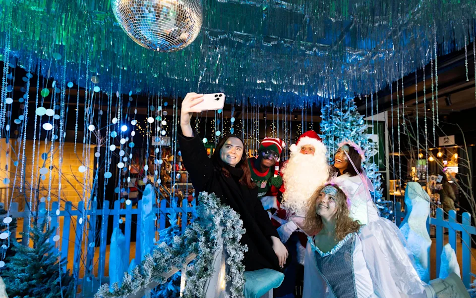 Head to Camden for Christmas trees, glittering lights and Santa's Grotto