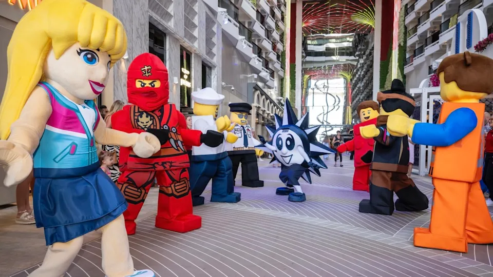 A LEGO pop-up experience is one of the new family activities coming to Ocean Cay.Photo credit: Anthony Devlin, Getty Images for MSC Cruises