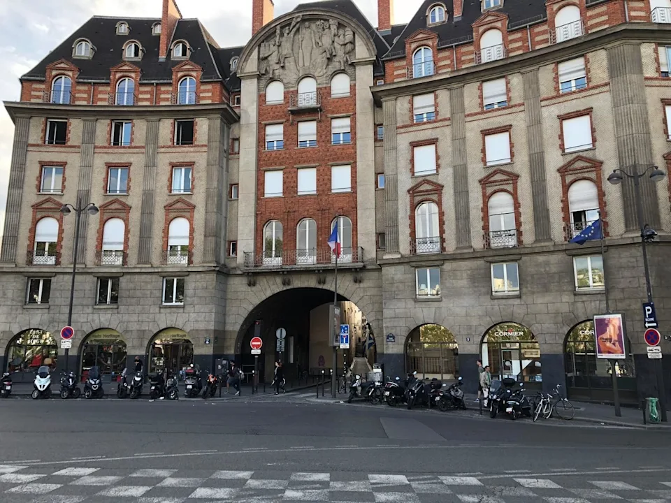 Lisa La Valle's former apartment complex in France.