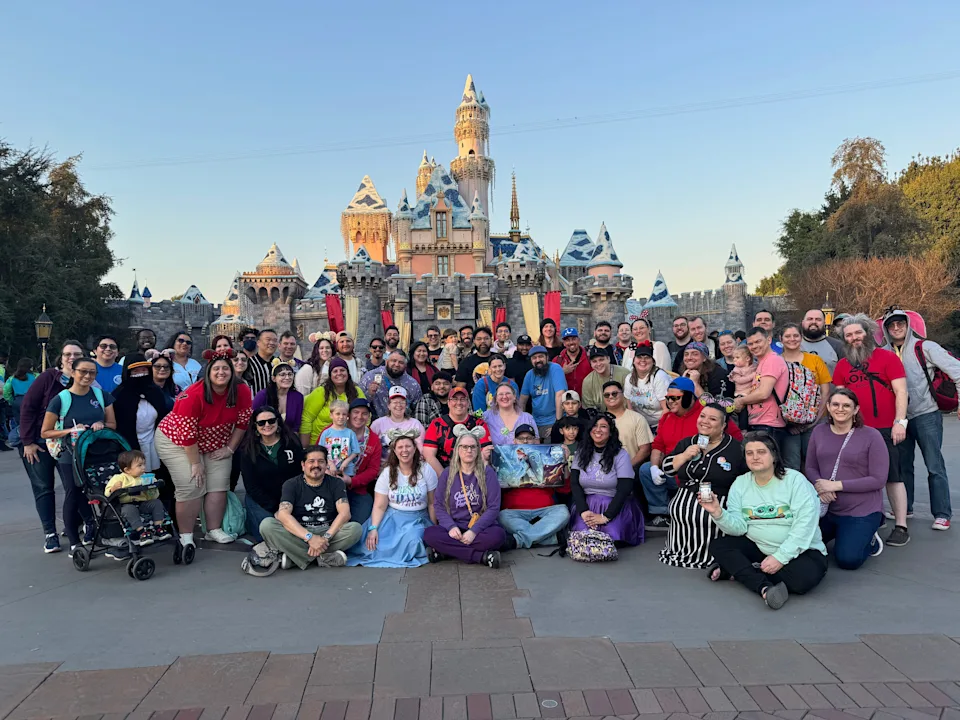 Rebekah Pearson and her friends organized an unofficial meetup at Disneyland during the Disney Lorcana North American Continental Championship in Jan. 2025. She said, "We played Disney Lorcana in the park, and just enjoyed going to Disneyland together as a community."