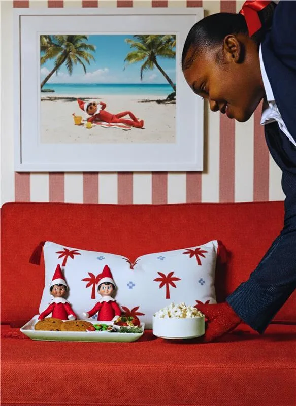 There’s an Elf on the Shelf vacation suite in the Caribbean–and it even comes with a “Jingle Shell Butler”