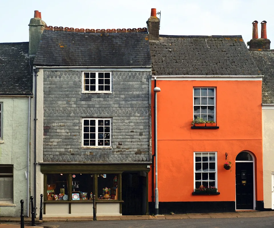 Handsome houses in Totnes