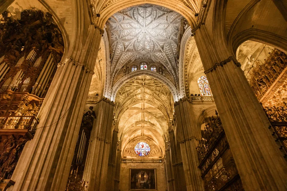 interior of seville cathedral