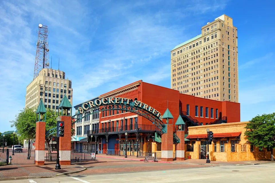 DenisTangneyJr/Getty Images Crockett Street in downtown Beaumont, Texas.