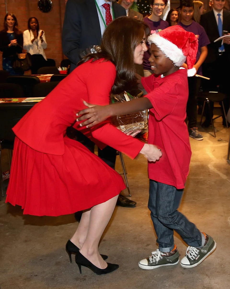 The Duchess Of Cambridge Attends The Anna Freud Centre Family School Christmas Party