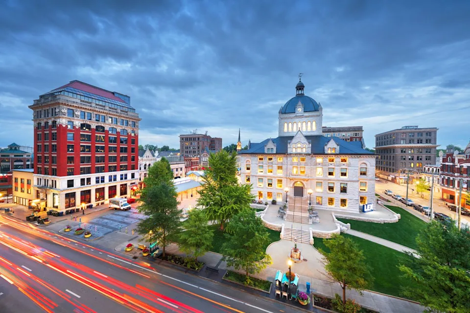 Sean Pavone / Getty Images Lexington, Kentucky, pairs affordable living with rolling hills, bourbon trails, and free university classes for residents 65 and older.