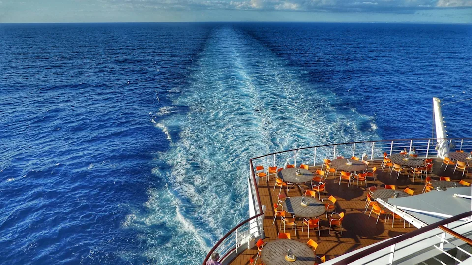 Cruise ship deck