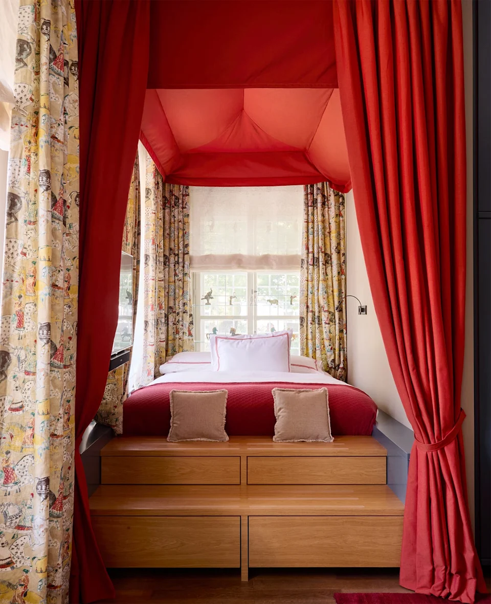 Child's bedroom in Kempinski's newly restored Royal Residence Nyphenburg villa, in Munich