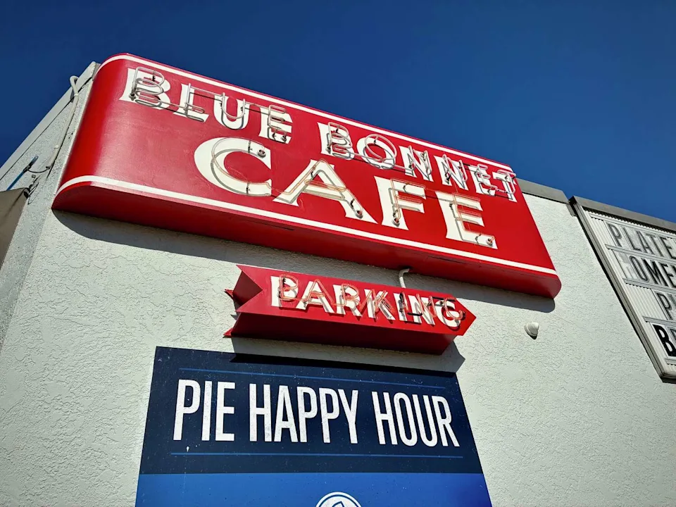 The Blue Bonnet Cafe in Marble Falls was founded in 1929. It's a staple eatery in the small Texas town. (Emma Weidmann/MySA)