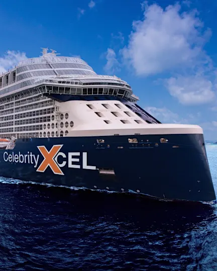 The Celebrity Xcel cruise ship, a veritable floating palace. Celebrity Cruises / Facebook