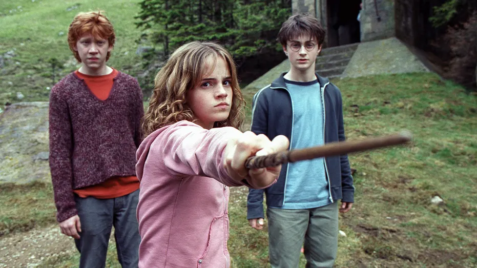 A scene from "Harry Potter and The Prisoner of Azkaban"