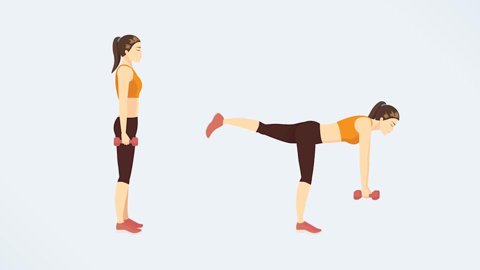 How to do a single-leg deadlift 