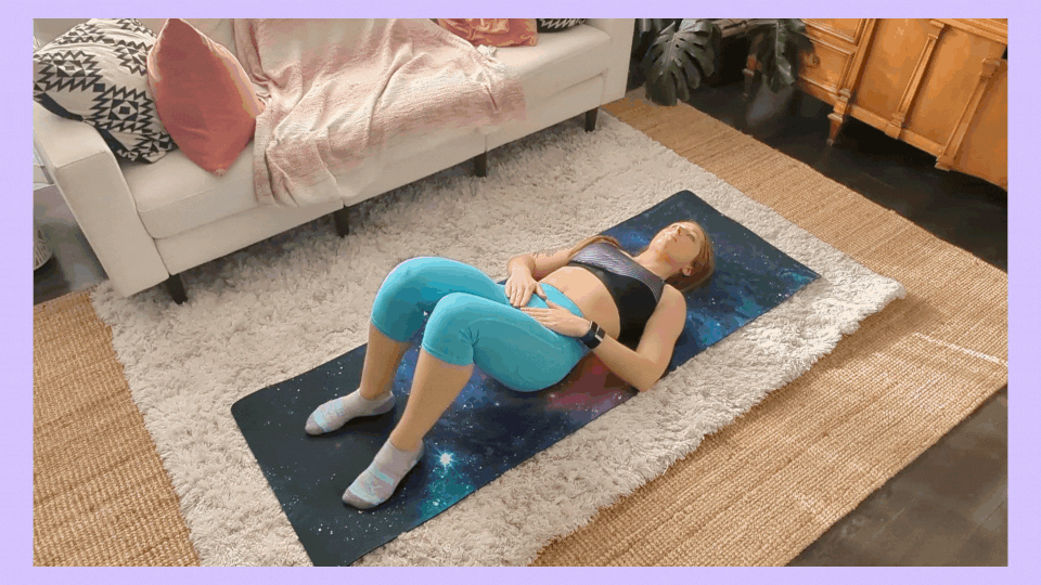 The dead bug requires you to maintain an isometric hold through your core while your arms and legs extend. 