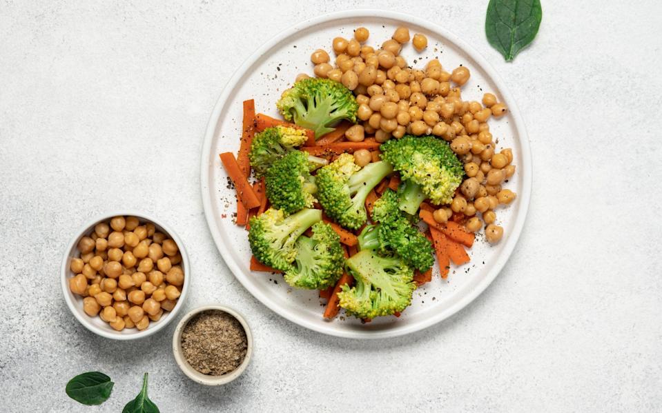 An extra half-serving of vegetables is easy to incorporate into your lunch or dinner